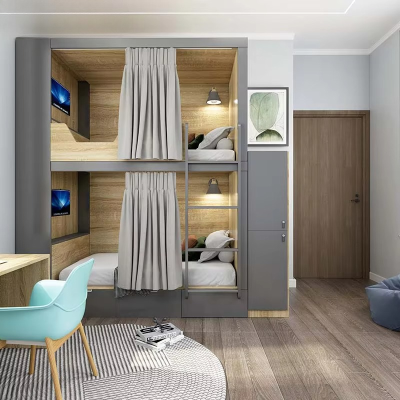 Bedroom Furniture - Заводской набор мебели на заказ, капсульная