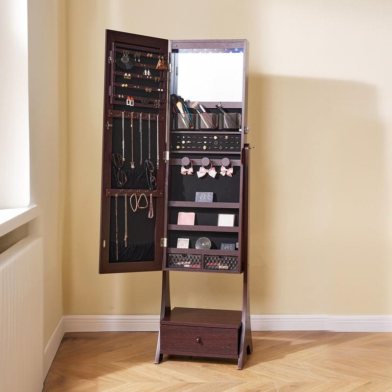 Full Length Mirror Jewelry Armoire - Зеркальный шкаф для украшений, напольное зеркало