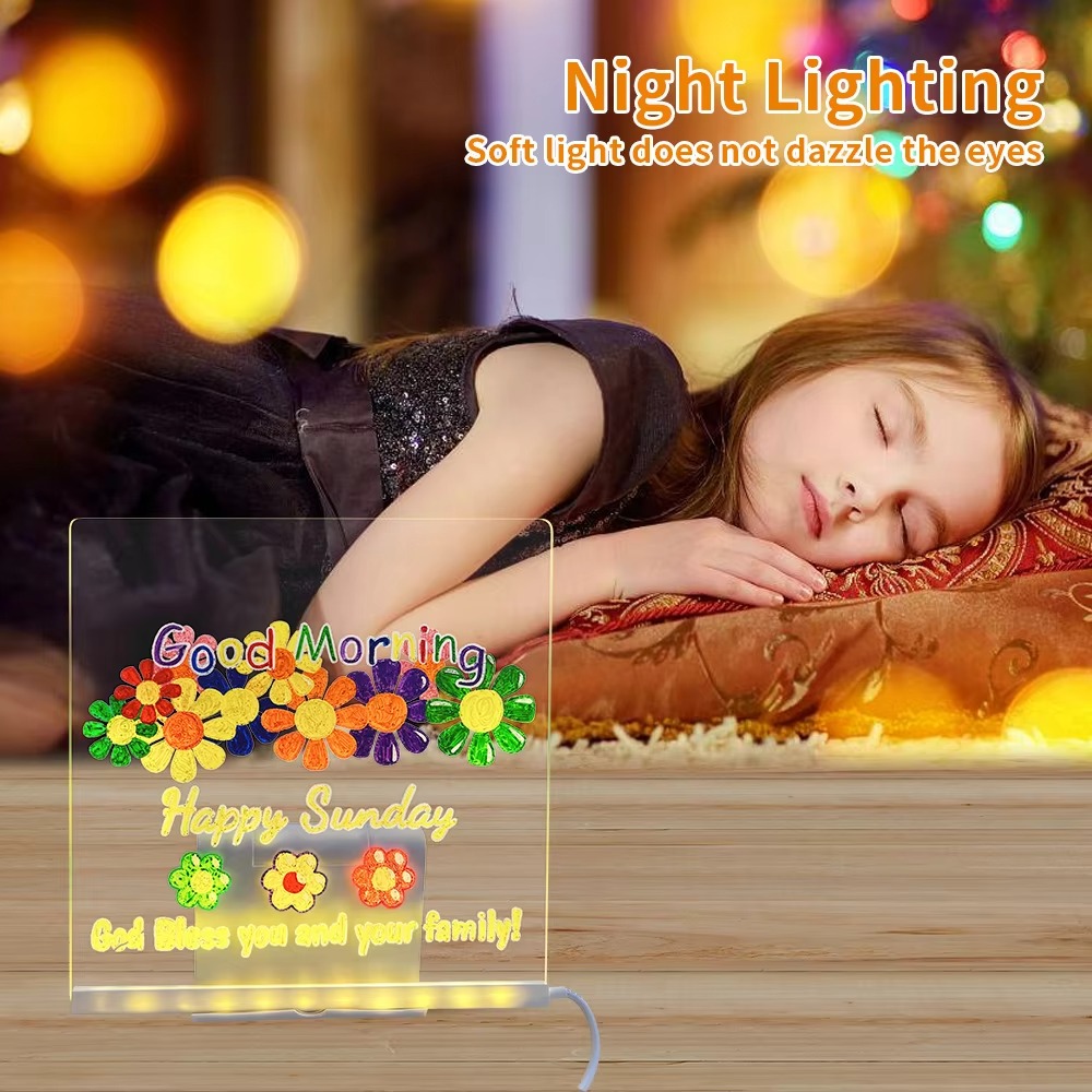 Светодиодная доска для заметок – обзор и цена Floating Nightstand With Led Light