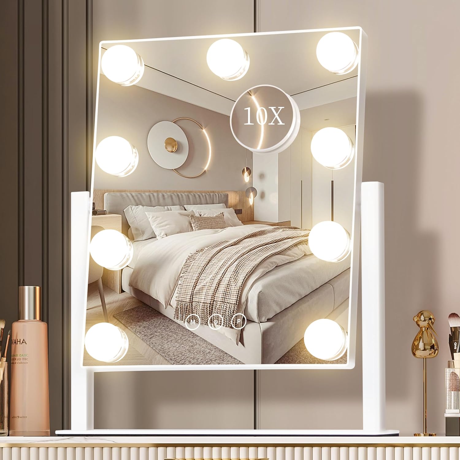 Зеркало с подсветкой для макия – обзор и цена Dressing Table Vanity With Lighted Mirror