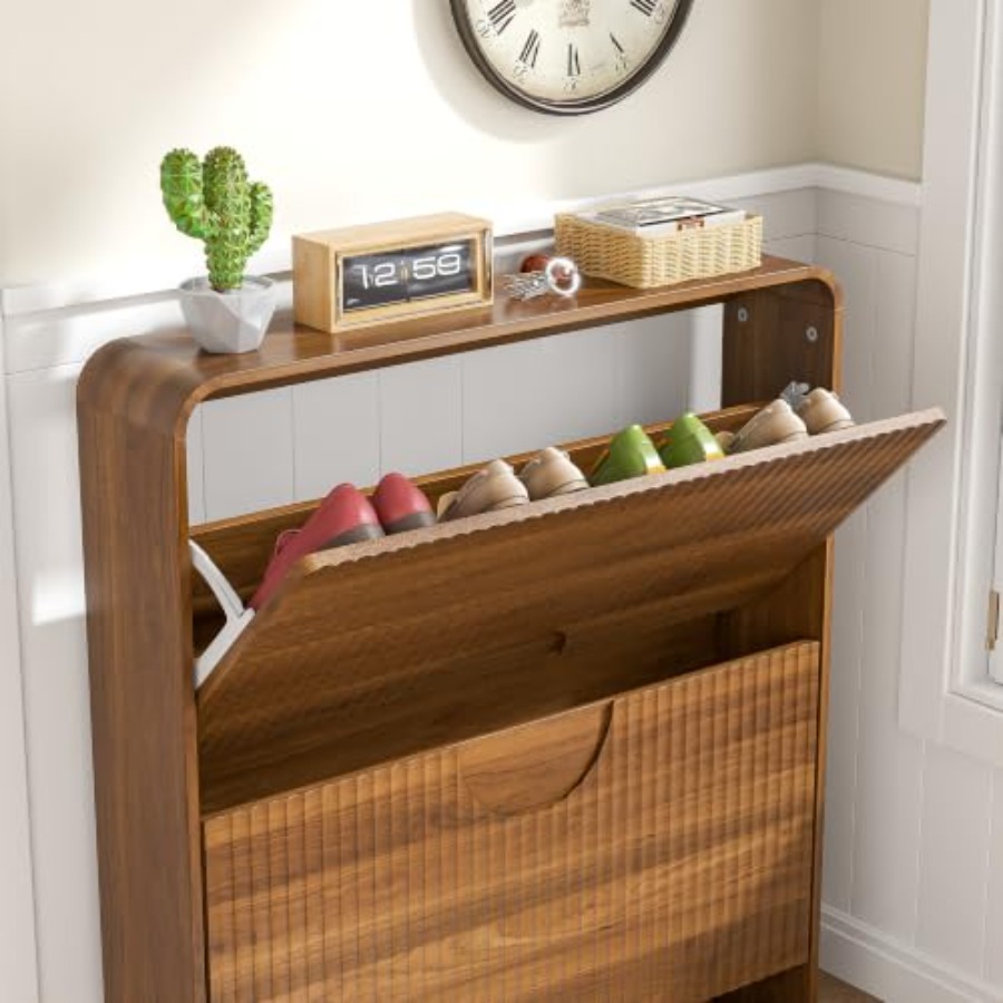 Узкий шкаф для обуви с входной – обзор и цена Shoe Rack Cabinet Narrow Entryway